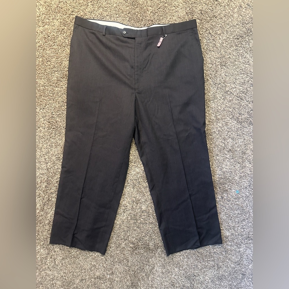 Black Pinstripe Pants